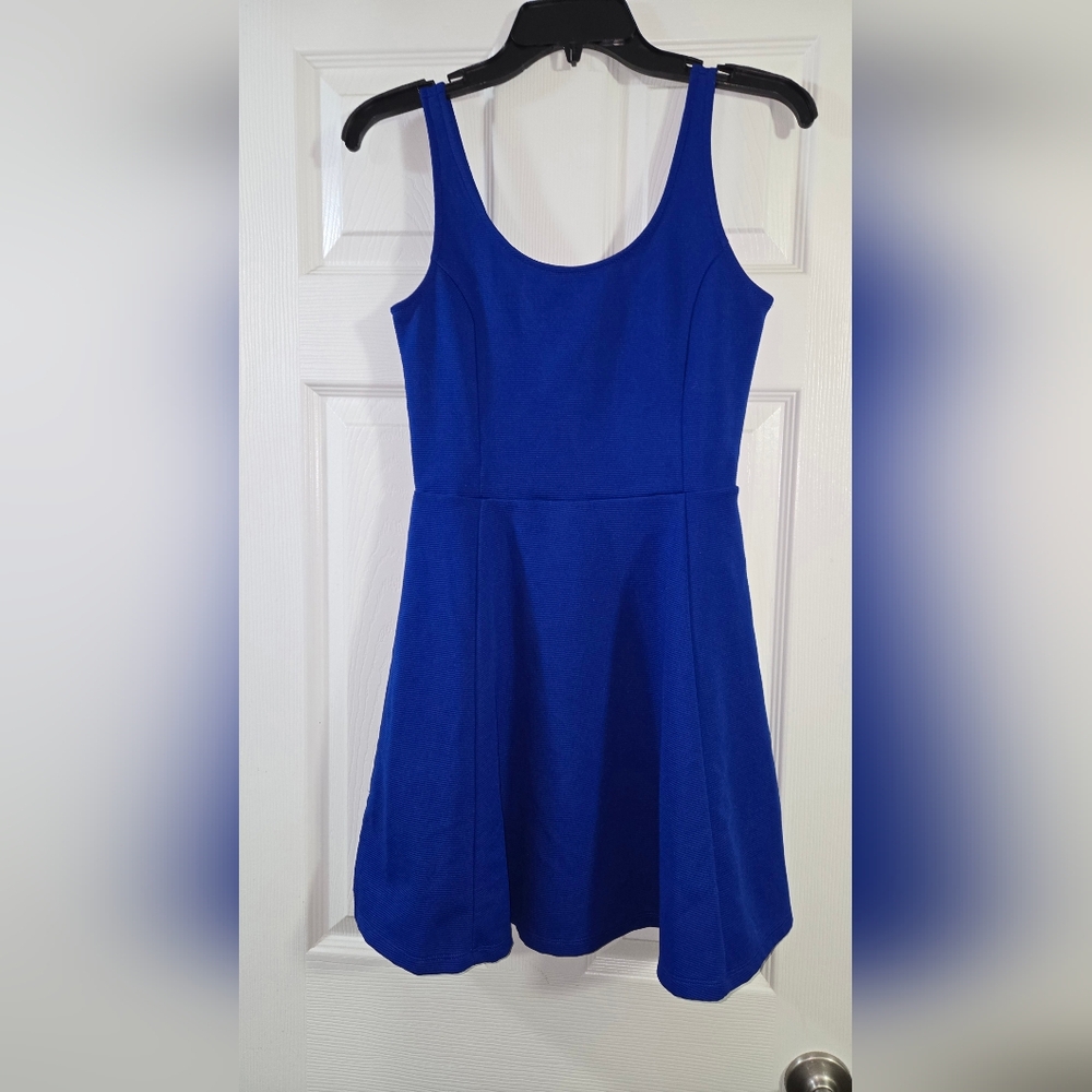 Womens size 8 blue dress